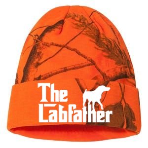 Men The Labfather Funny Lab Labrador Dog Owner Dad Daddy Father Kati Licensed 12" Camo Beanie