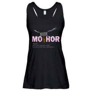 Mo Thor Like Mom Just Way Mightier Funny Mothers Day Ladies Essential Flowy Tank