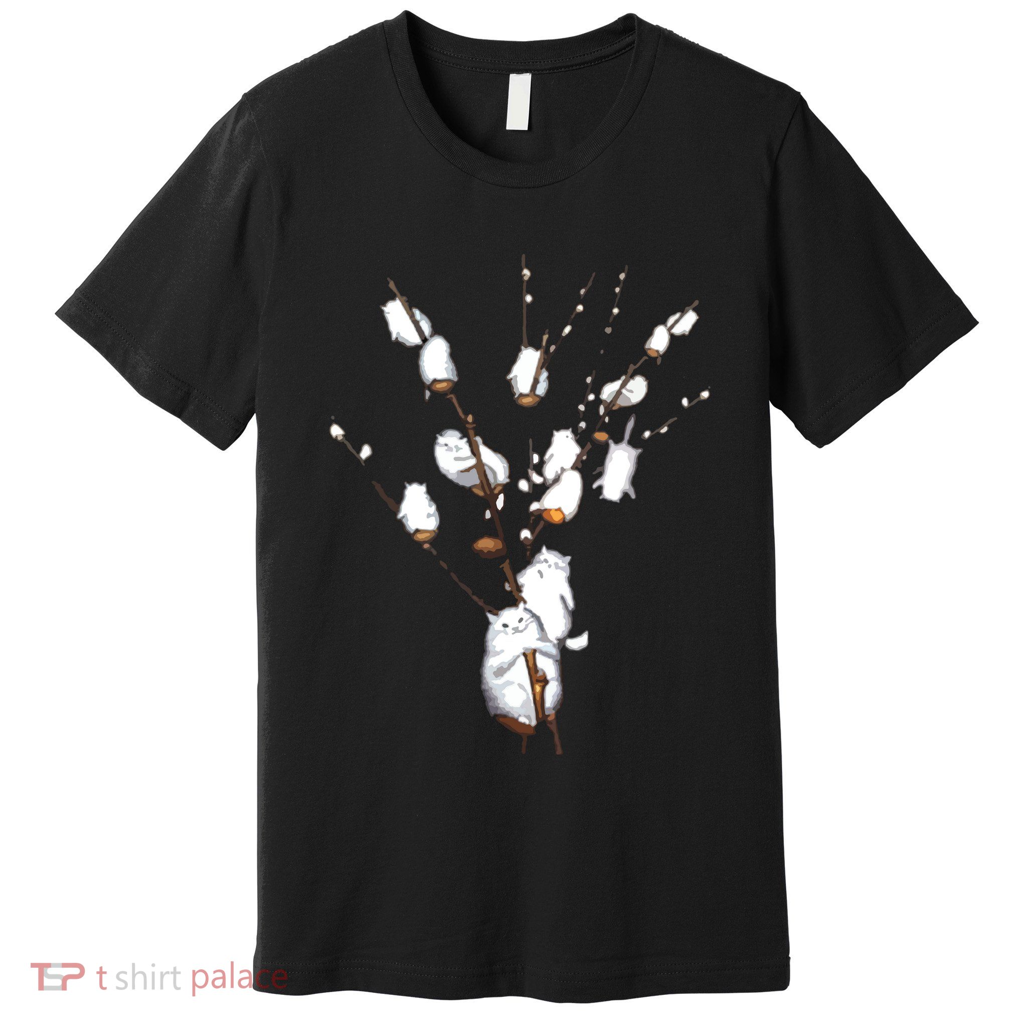 More Trees Less Assholes Funny Gift For Nature Lover Premium T-Shirt