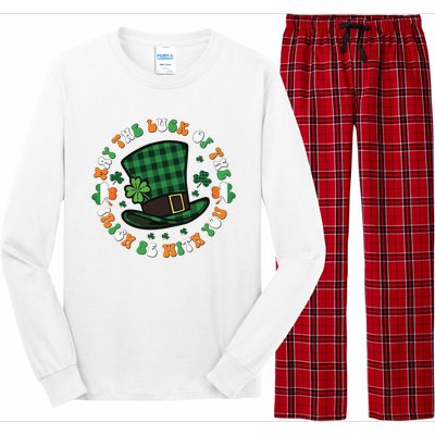 May The Luck Of The Irish Be With You Long Sleeve Pajama Set