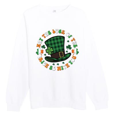 May The Luck Of The Irish Be With You Premium Crewneck Sweatshirt