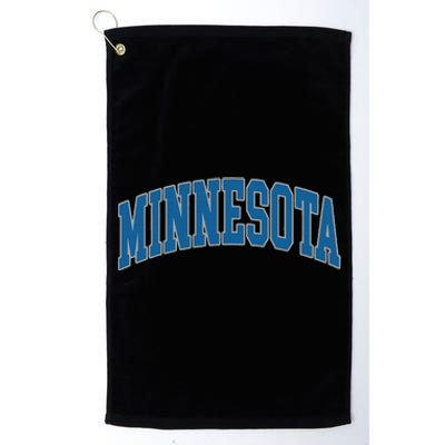 Minnesota Text Platinum Collection Golf Towel