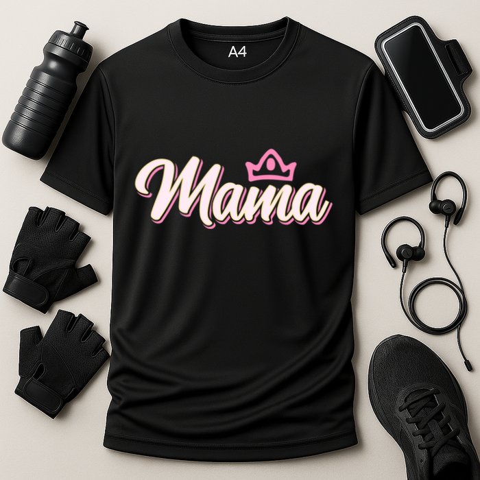 Mama T Cooling Performance Crew T-Shirt