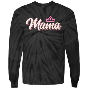 Mama T Tie-Dye Long Sleeve Shirt