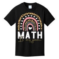 Math Teacher Math Is My Jam Kids T-Shirt