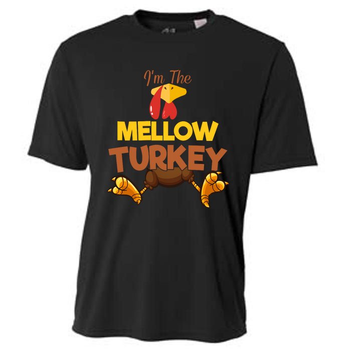 Mellow Turkey Matching Family Group Thanksgiving Gifts  Cooling Performance Crew T-Shirt