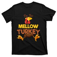 Mellow Turkey Matching Family Group Thanksgiving Gifts  T-Shirt