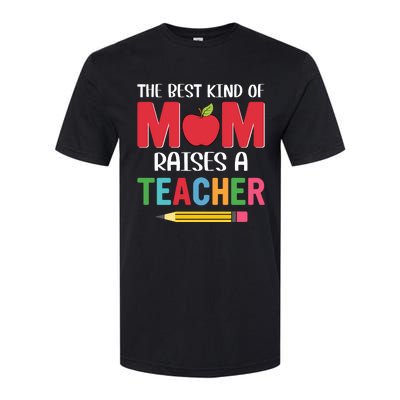 Mom Teacher Softstyle® CVC T-Shirt