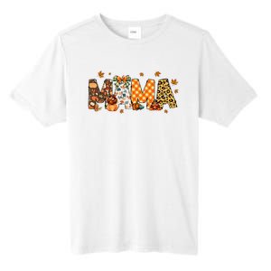 Mama Thanksgiving Mom Fall Pumpkins Season Retro Tall Fusion ChromaSoft Performance T-Shirt