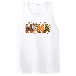 Mama Thanksgiving Mom Fall Pumpkins Season Retro PosiCharge Competitor Tank