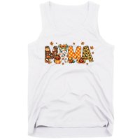 Mama Thanksgiving Mom Fall Pumpkins Season Retro Tank Top