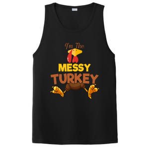 Messy Turkey Matching Family Group Thanksgiving Gifts  PosiCharge Competitor Tank