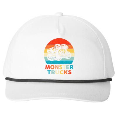 Monster Truck Snapback Five-Panel Rope Hat