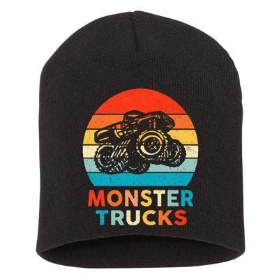 Monster Truck Short Acrylic Beanie