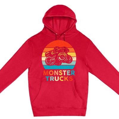 Monster Truck Premium Pullover Hoodie