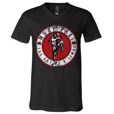 Muay Thai V-Neck T-Shirt