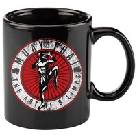 Muay Thai 11oz C Handle Ceramic Mug
