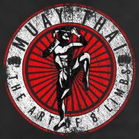 Muay Thai 11oz C Handle Ceramic Mug