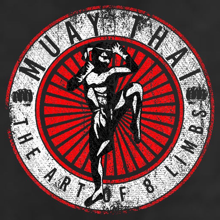 Muay Thai 11oz C Handle Ceramic Mug