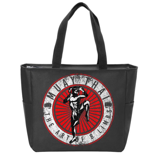 Muay Thai Zip Tote Bag