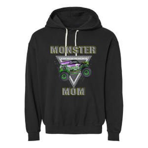 Monster Truck MOM Monster Truck Are My Jam Truck Lovers Garment-Dyed Fleece Hoodie