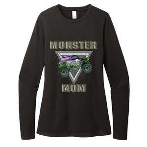 Monster Truck MOM Monster Truck Are My Jam Truck Lovers Womens CVC Long Sleeve Shirt