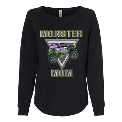 Monster Truck MOM Monster Truck Are My Jam Truck Lovers Womens California Wash Sweatshirt