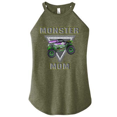 Monster Truck MOM Monster Truck Are My Jam Truck Lovers Women's Perfect Tri Rocker Tank