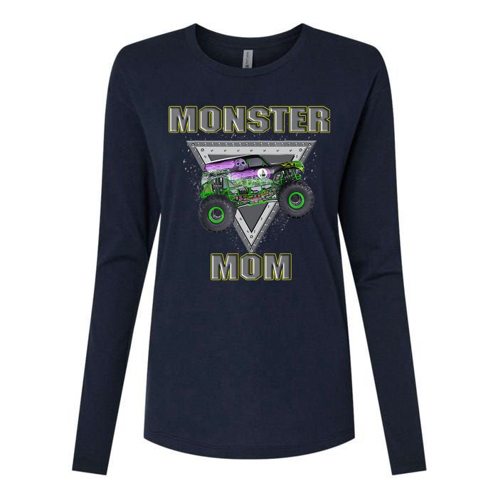 Monster Truck MOM Monster Truck Are My Jam Truck Lovers Womens Cotton Relaxed Long Sleeve T-Shirt