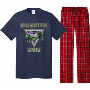 Monster Truck MOM Monster Truck Are My Jam Truck Lovers Pajama Set