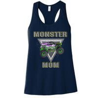 Monster Truck MOM Monster Truck Are My Jam Truck Lovers Women's Racerback Tank