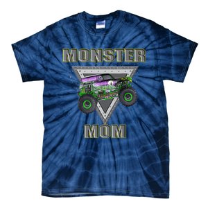 Monster Truck MOM Monster Truck Are My Jam Truck Lovers Tie-Dye T-Shirt