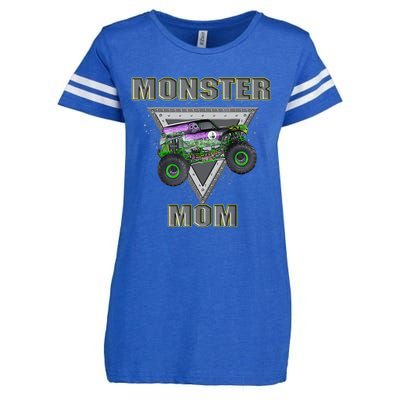 Monster Truck MOM Monster Truck Are My Jam Truck Lovers Enza Ladies Jersey Football T-Shirt