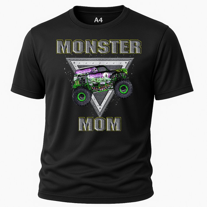 Monster Truck MOM Monster Truck Are My Jam Truck Lovers Cooling Performance Crew T-Shirt