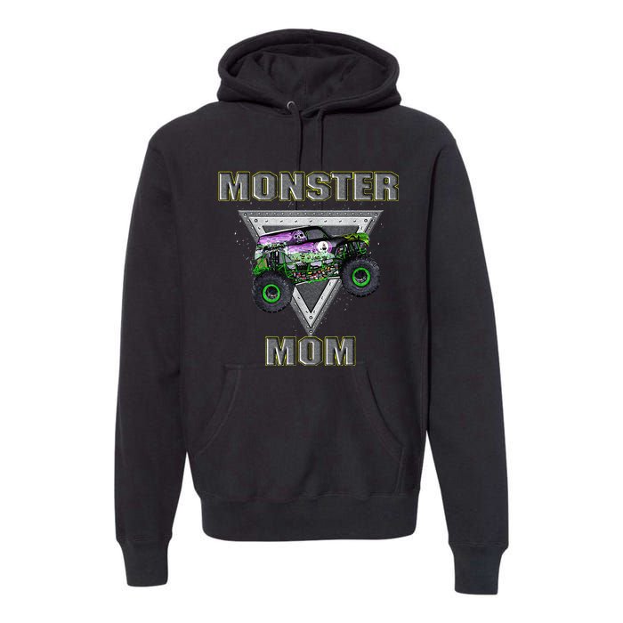 Monster Truck MOM Monster Truck Are My Jam Truck Lovers Premium Hoodie