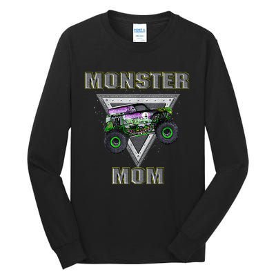 Monster Truck MOM Monster Truck Are My Jam Truck Lovers Tall Long Sleeve T-Shirt