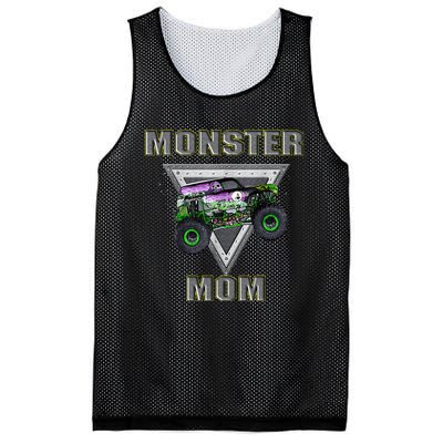 Monster Truck MOM Monster Truck Are My Jam Truck Lovers Mesh Reversible Basketball Jersey Tank