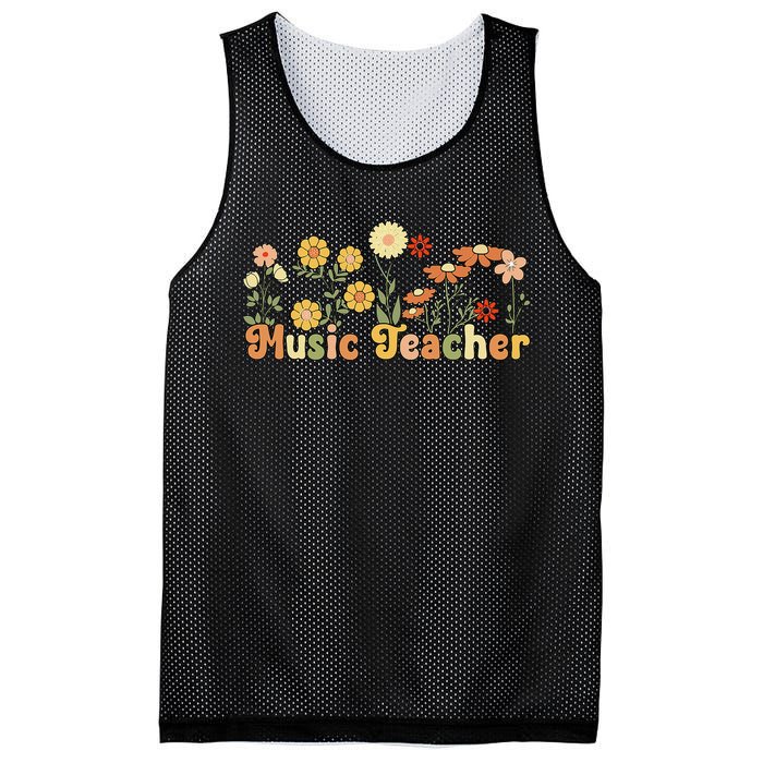 Music Teacher Music Teaching Music Teachers Mesh Reversible Basketball Jersey Tank