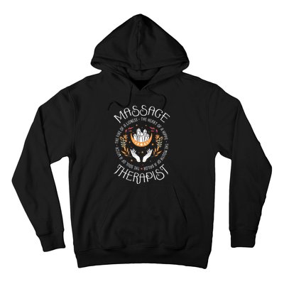 Massage Therapist Masseuse Massage Therapy Massotherapist Hoodie