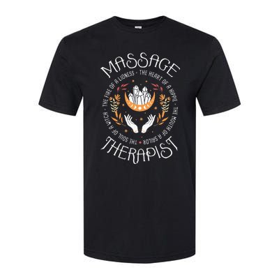 Massage Therapist Masseuse Massage Therapy Massotherapist Softstyle CVC T-Shirt