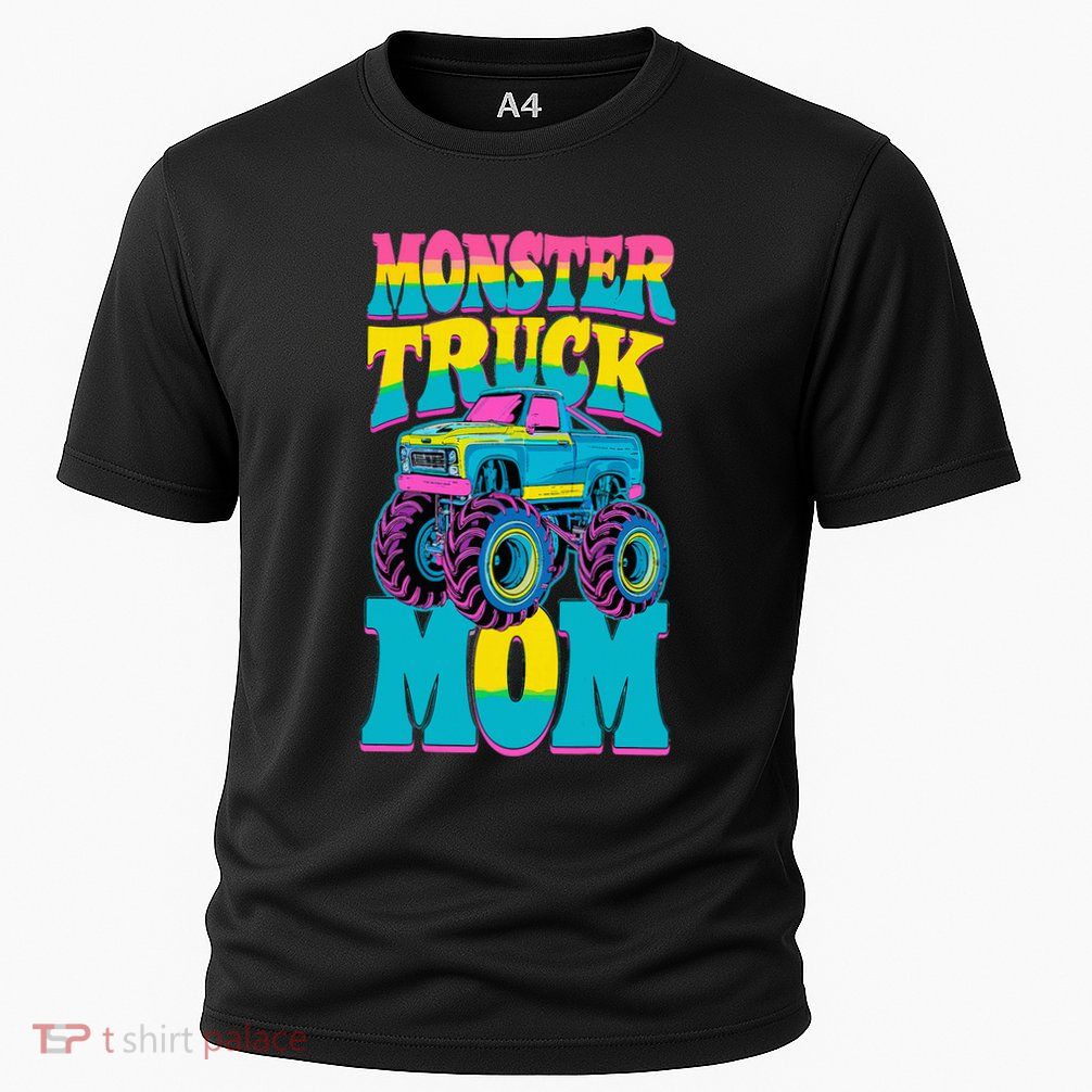 Monster Truck Mom Birthday Party Monster Truck Performance Shirt
