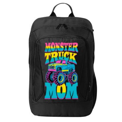 Monster Truck Mom Birthday Party Monster Truck City Backpack