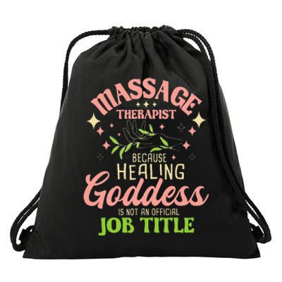 Massage Therapist Masseuse Massage Therapy Massotherapist Drawstring Bag