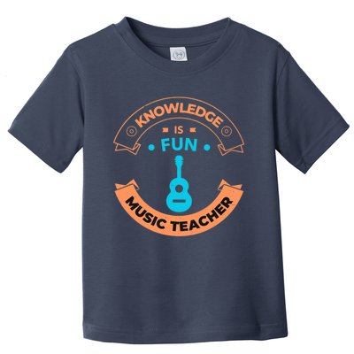 Music Teacher Music Guitar Teacher Toddler T-Shirt