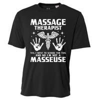 Massage Therapist Massotherapist Massage Therapy Massager Cooling Performance Crew T-Shirt