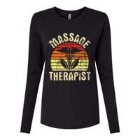 Massage Therapist Massotherapist Masseuse Theraphy Healing Womens Cotton Relaxed Long Sleeve T-Shirt