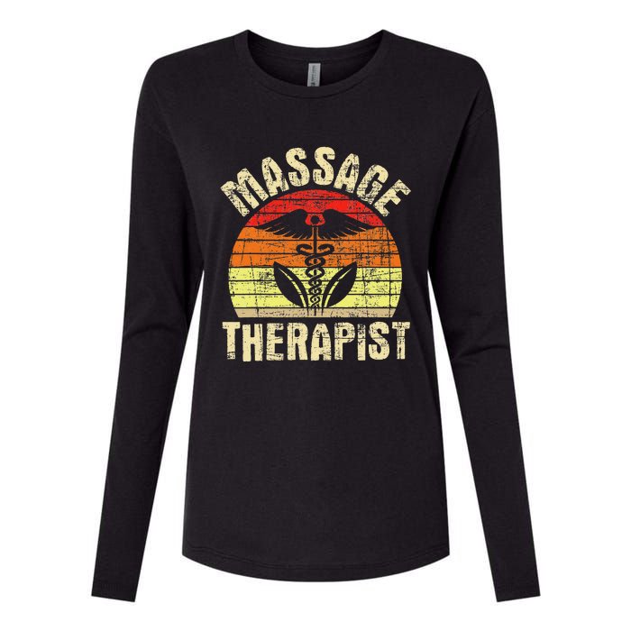 Massage Therapist Massotherapist Masseuse Theraphy Healing Womens Cotton Relaxed Long Sleeve T-Shirt