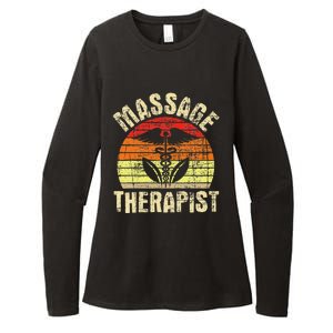 Massage Therapist Massotherapist Masseuse Theraphy Healing Womens CVC Long Sleeve Shirt