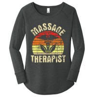 Massage Therapist Massotherapist Masseuse Theraphy Healing Women's Perfect Tri Tunic Long Sleeve Shirt