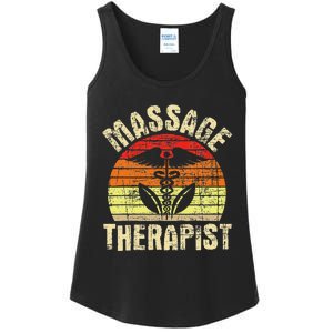 Massage Therapist Massotherapist Masseuse Theraphy Healing Ladies Essential Tank